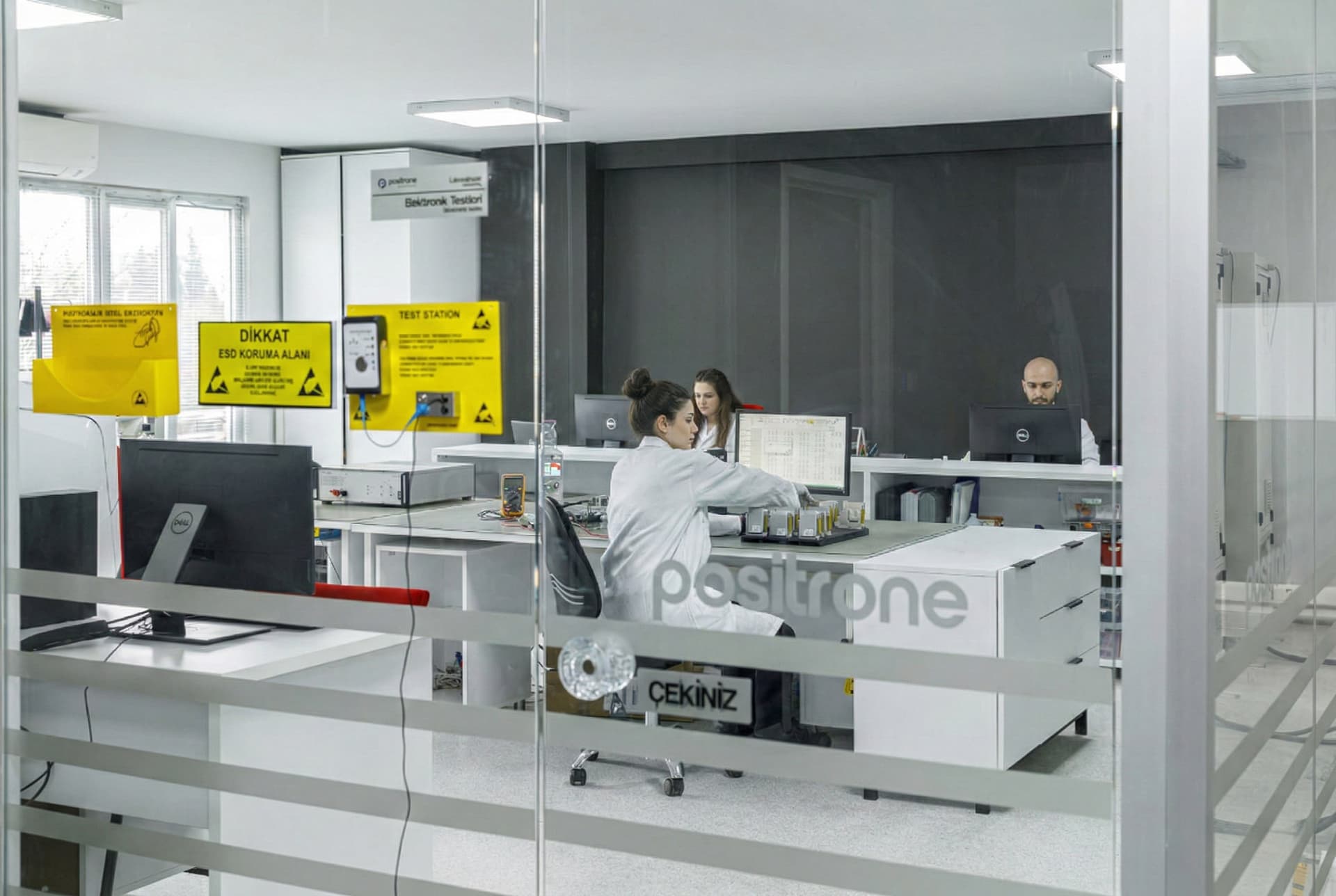 Positrone office reception